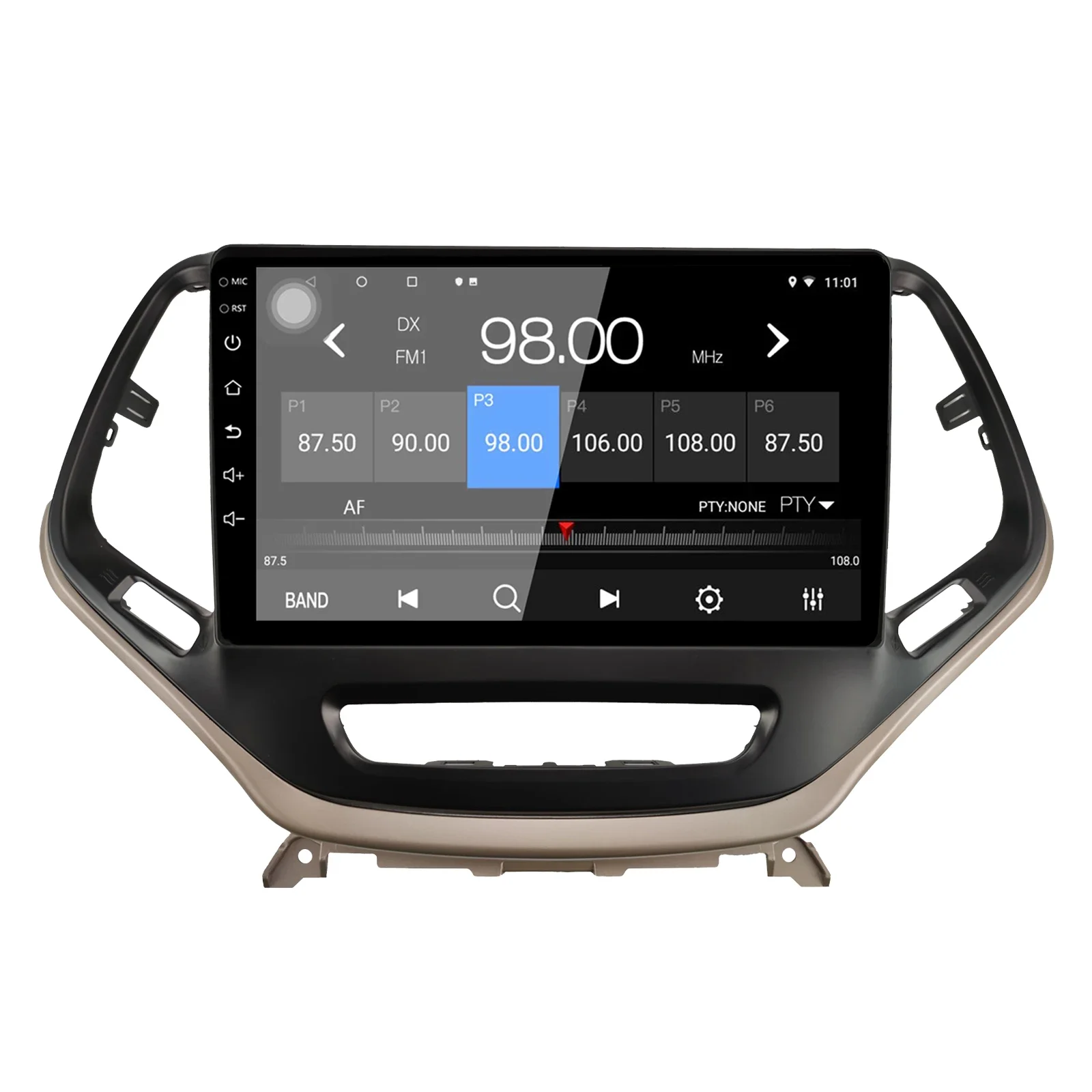 Ezonetronics Android 10.1 Radio For Car 10 inch touch screen for Jeep Cherokee 2015-2019 car