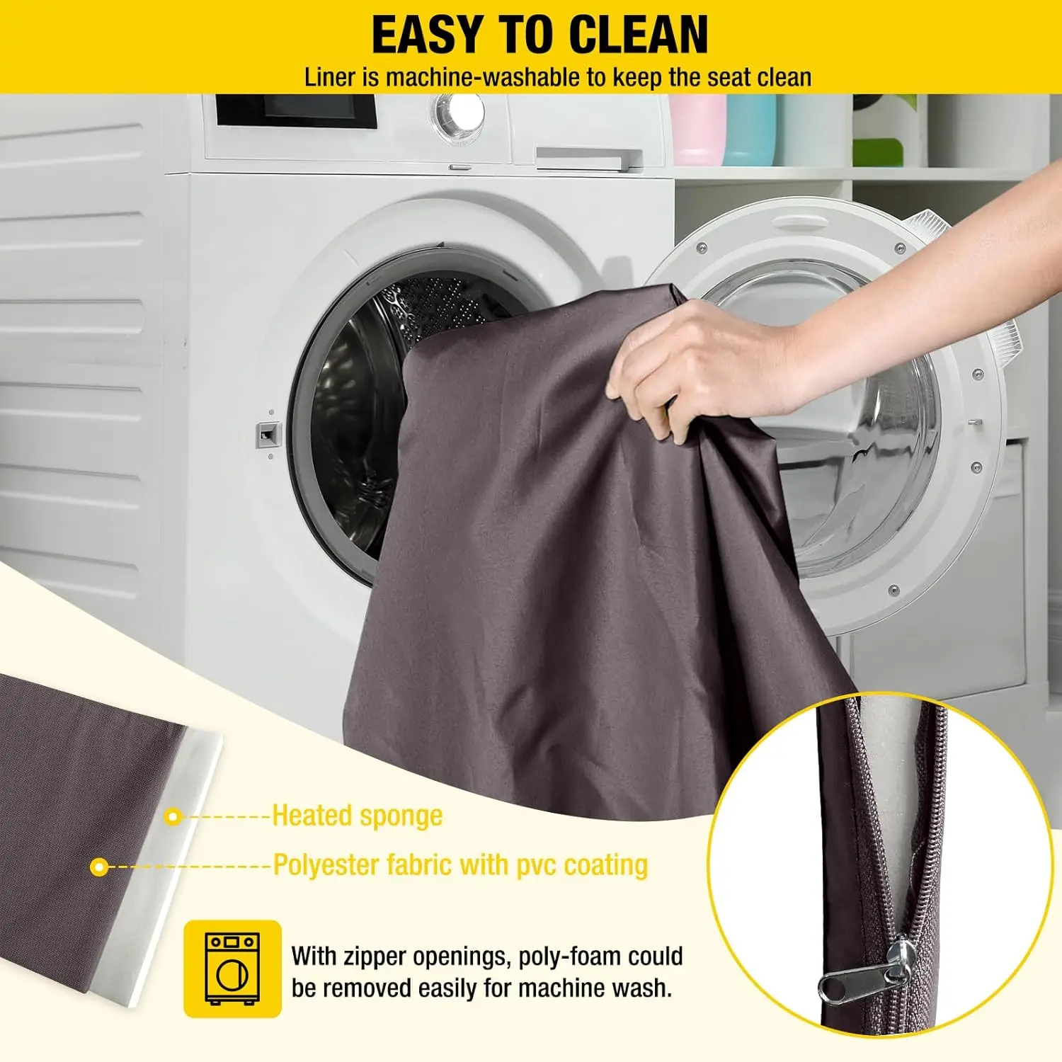 بيت قطط للقطط الخارجية مأوى كيتي معزول مع بطانة دافئة لفصل الشتاء المقاوم للماء على شكل أرنب للأرانب والقطط #5