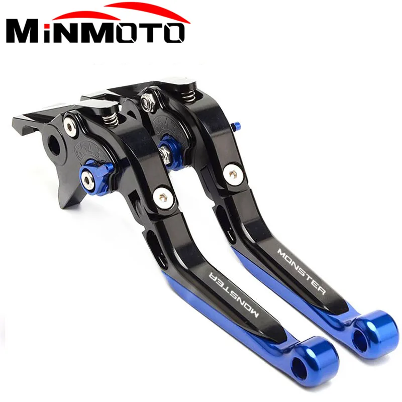 CNC Aluminum Handle Accessories Motorcycle Brake Clutch Levers for Ducati Monster ST2 M 400 600 620 750 919 796 696 M600 ST2