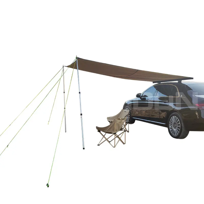 Side Awning Tents Cars Offroad SUV 4x4 4WD Retractable Car Top Side Awning For Outdoor Camping