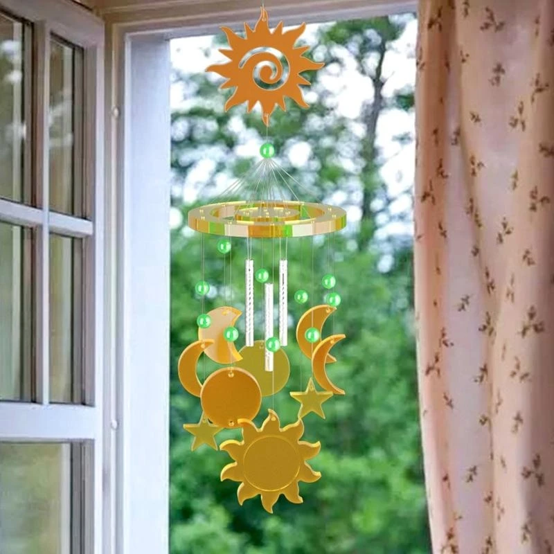 

J78F Стрекоза для Солнца и Луны, подвесной настенный занавес, перезвон ветра, зеркало, силиконовый M