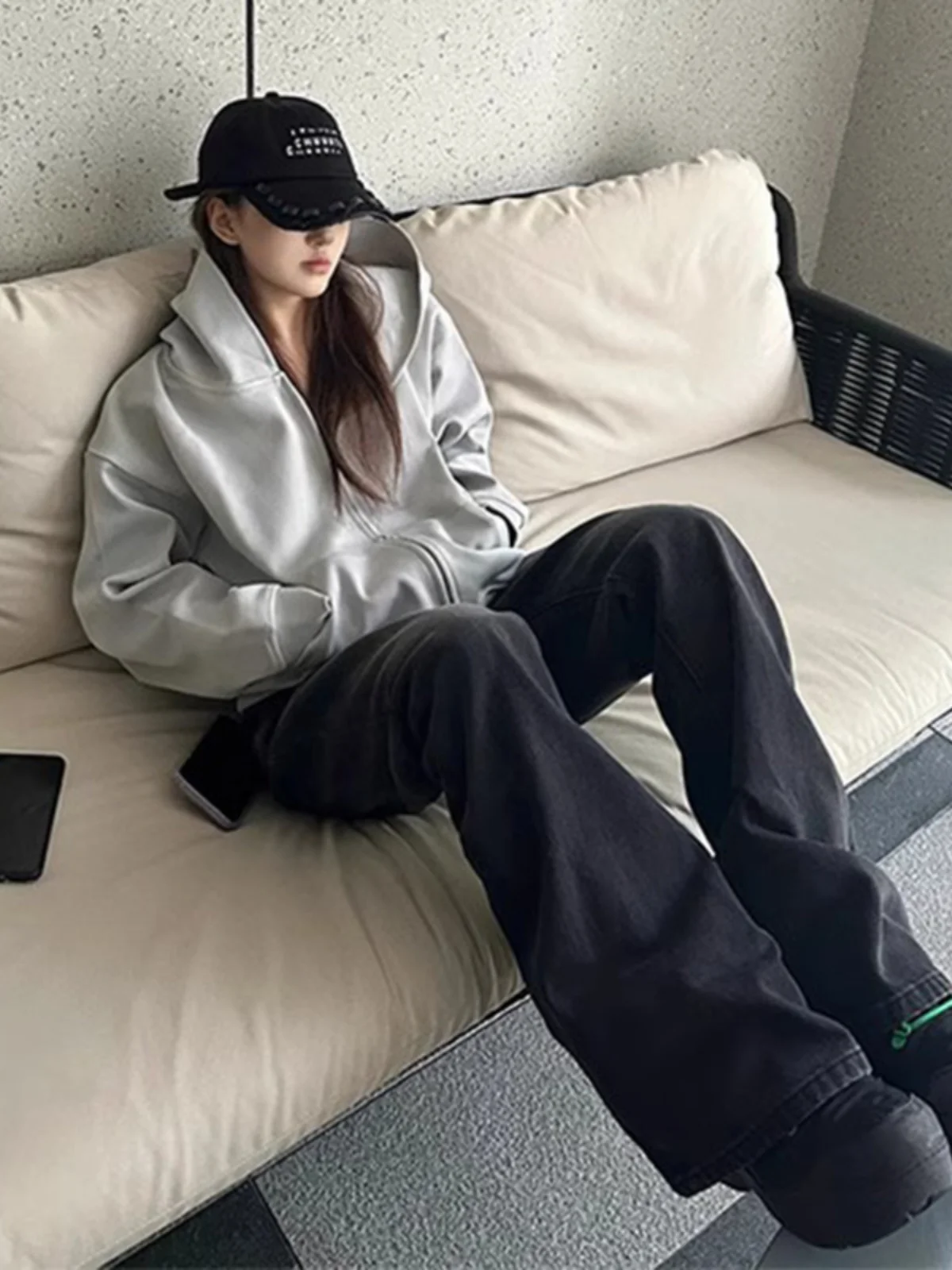 

Мужские прямые джинсы Bla American High Street, осенние новые брюки Cleanfit, модные брендовые прямые брюки Haome Tall