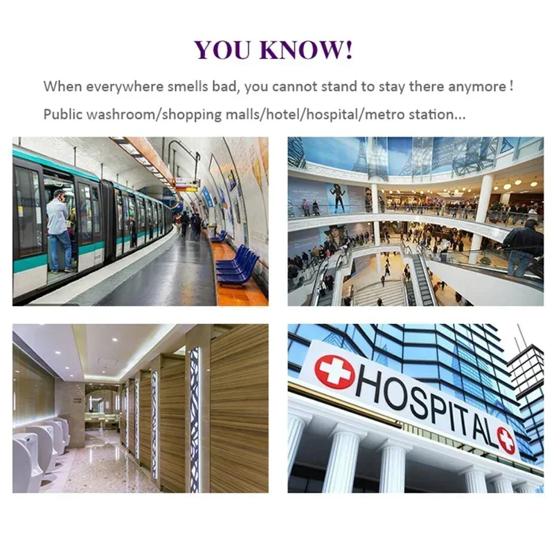 Máquina de aire aromático con fragancia, dispensador difusor de Aroma de aceite esencial sin agua HVAC para Bar de mercado de Hotel, 110-240V