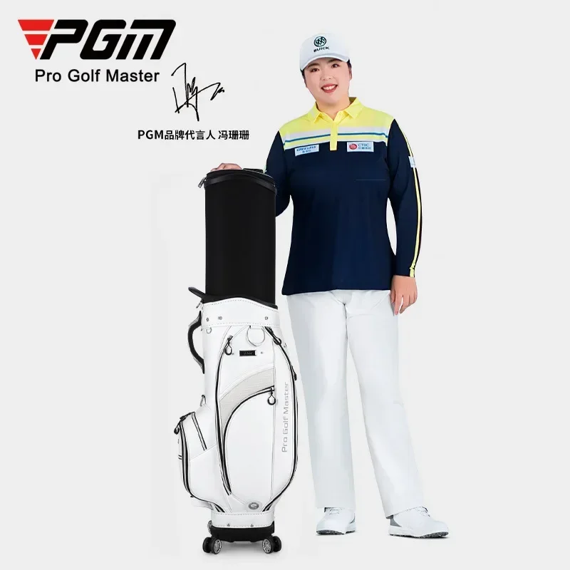 PGM Golf Bag Women's Retractable Waterproof Standard Bag Portable Travel Club Bag