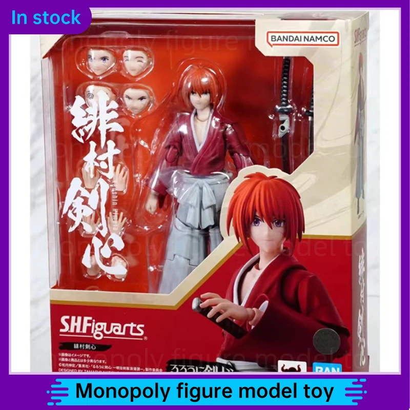 Figura Articulada Bandai SHF Langke Kenshin Fei Village Kenshin Meiji Kenshin Romantic Tan Disponible en Stock