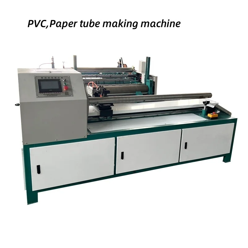 Paper Round Core Making Cutter Machine Automatic Paper Roll Tube Core pvc Cutting Machine