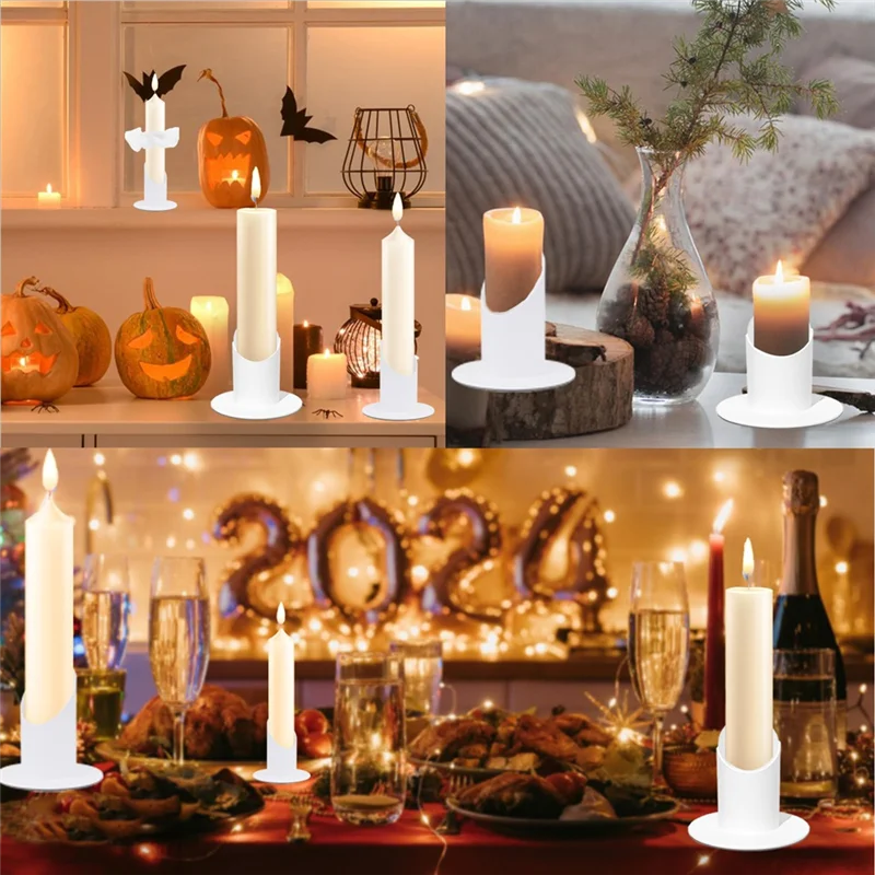 THIVN-Candlestick Communion Candle Drip Protection Communion Candle Communion Candlestick