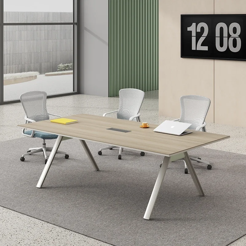 

Zitai Office Furniture Conference Benches Simple Modern Small Panels Training Tables Rectangular Desks Meeting Table
