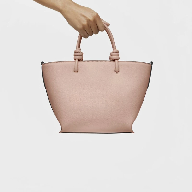 2024 bolsos de lujo europeos y americanos B bolso de hombro simple de moda portátil bolso de mujer elegante y exquisito