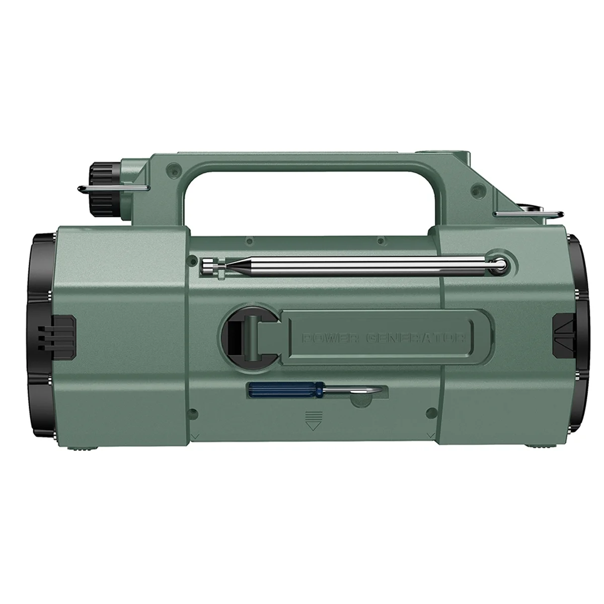 M86K جديد -908 راديو كرنك اليد بالطاقة الشمسية كامل النطاق إضاءة الطوارئ المتكلم FM/MW/SW/VHF/ SOS راديو B #5
