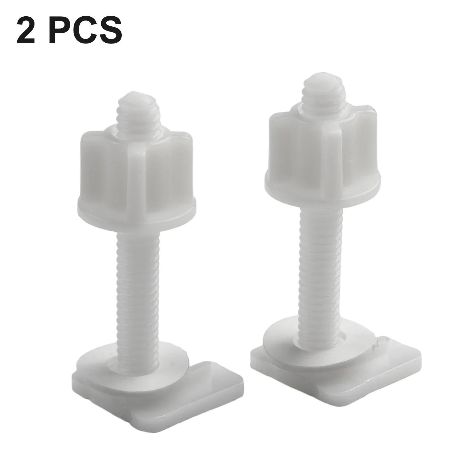 2 * viti + 2 spirali + 2 rondelle bulloni di riparazione della cerniera del sedile del water in plastica + viti di montaggio + Kit rondelle accessori