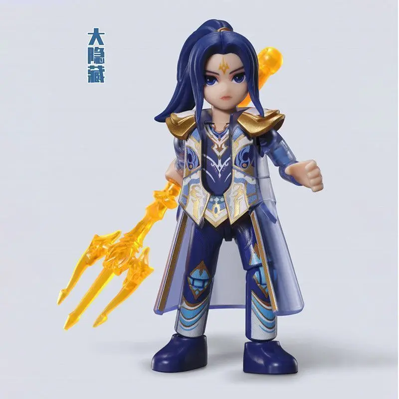 

BLOKEES Tang San Строительные блоки Douluo Continent Shrek Seven Devils Фигурка Слепая коробка Игрушка