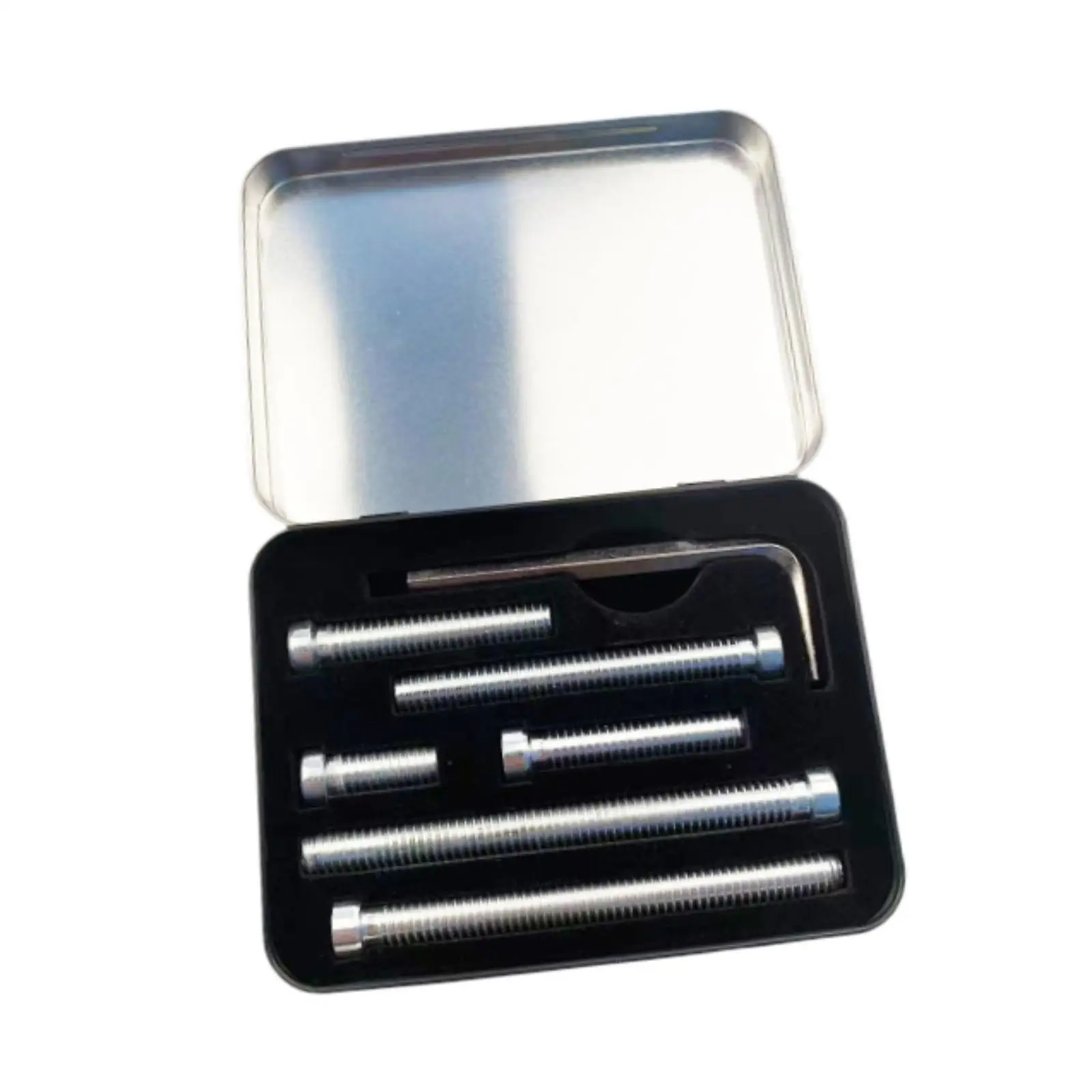 Precision Pool Cue Weight Bolt Repair Tool Set Durable Metal Screws for Billiards Stick Balance Control