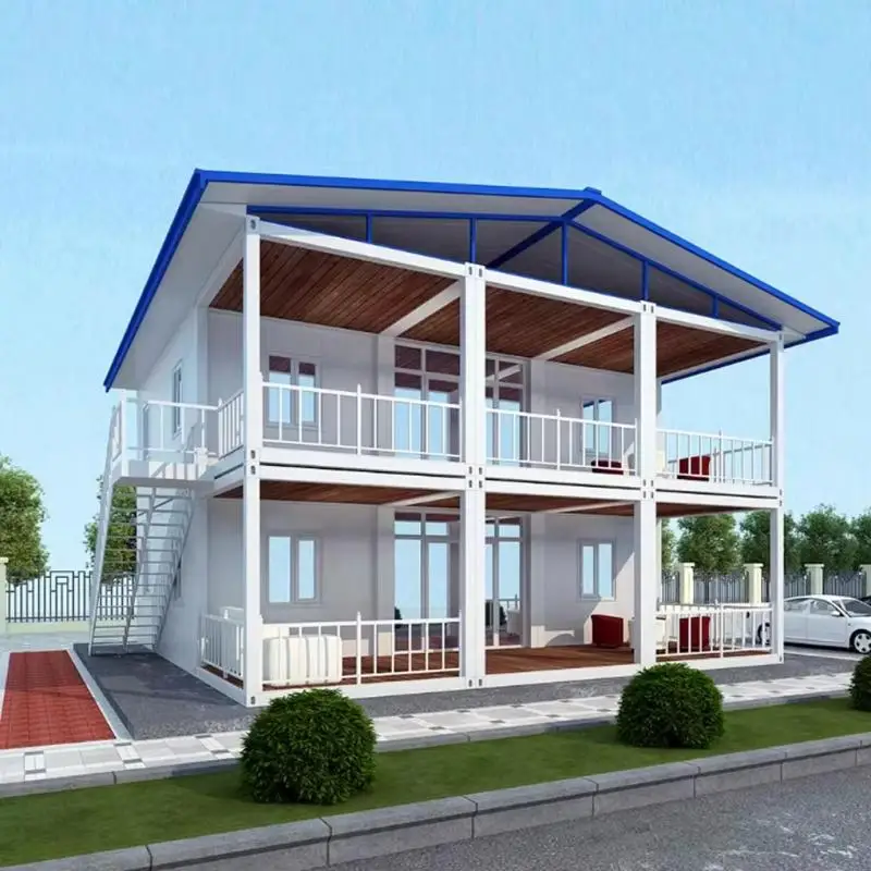 40ft High Quality Prefabricated Container House Mobile Foldable Office Camp Worker Accommodation Unit