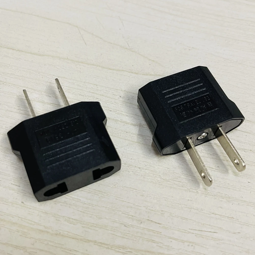 

10 Pcs Plug Adapter European to American Australia Power Portable Ireland Metal Business Trip Socket Travel