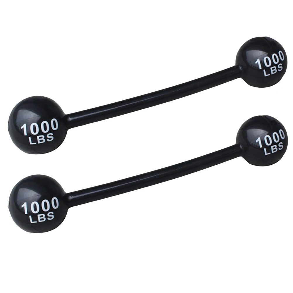 2 ชิ้น Inflatable หนา Barbell ของเล่น PVC เด็กอุปกรณ์กีฬา Party วันเกิด Carnival