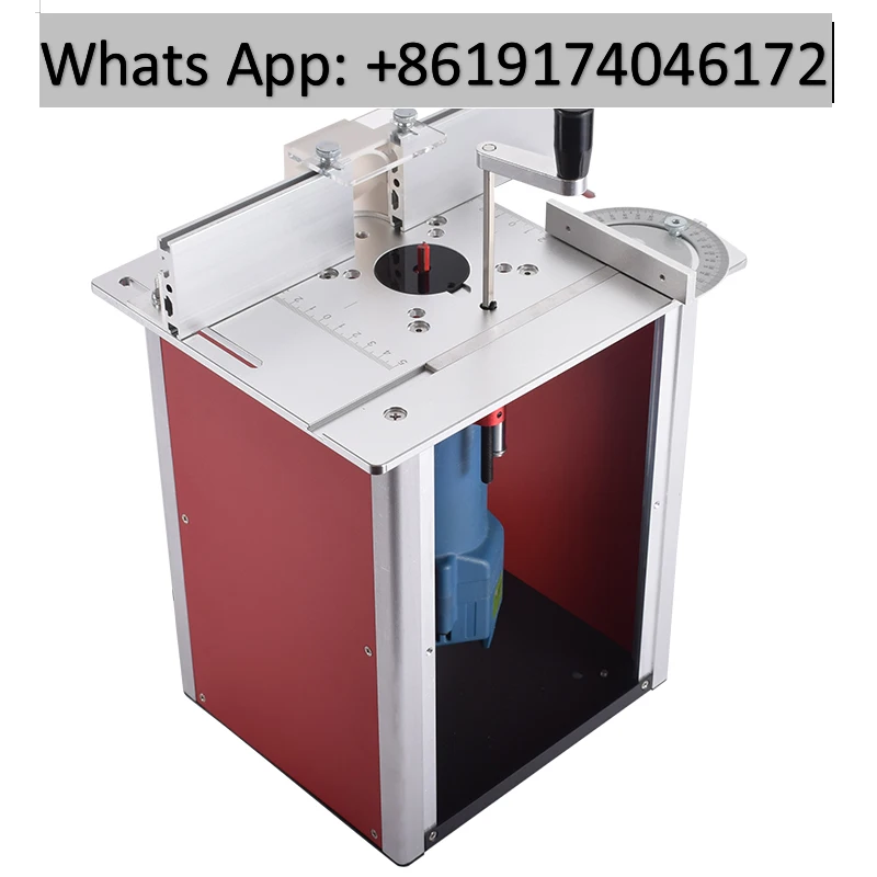 

Woodworking bakelite milling flip-chip board multifunctional lifting countertop chamfered trimming slotted aluminum panel