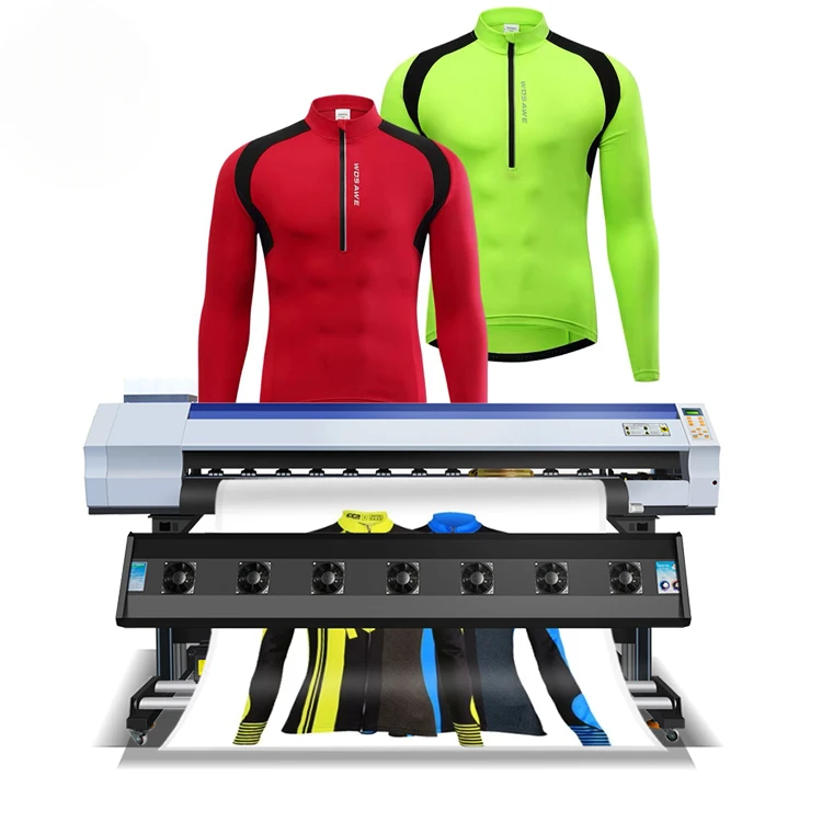 Provide a Full Range of Solutions 75Inch Dye Large Format Sublimation Heat Press Printer USA Warehouse 1.8m i3200 Heads Printer