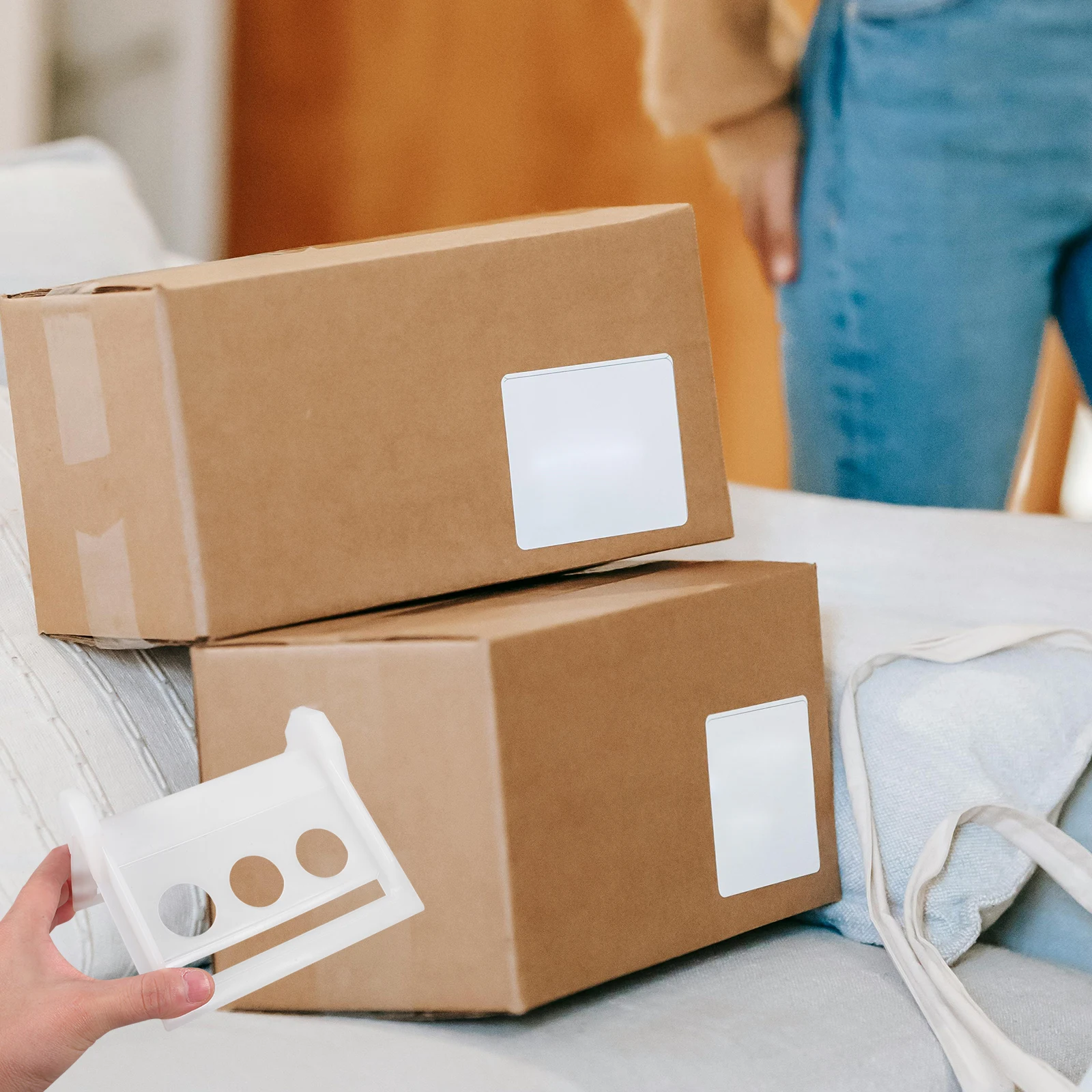 10 個の耐久性のあるプラスチックコーナープロテクター貨物荷重エッジガードトラックトレーラーフラットベッド保護貨物トレーラー部品