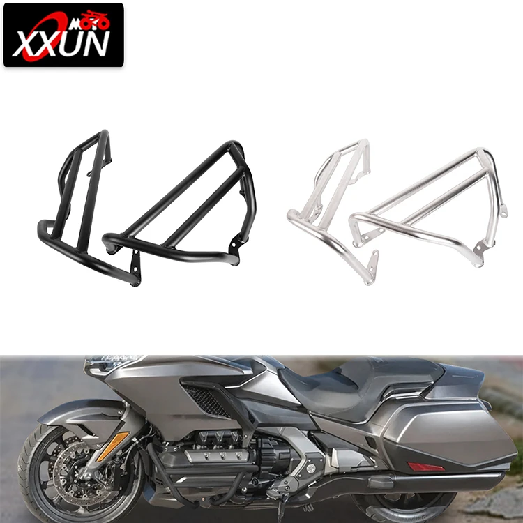 

XXUN Motorcycle Spare Parts Bumper Engine Guard Crash Bar for Honda GL1800 F6C 2018 2019 2020