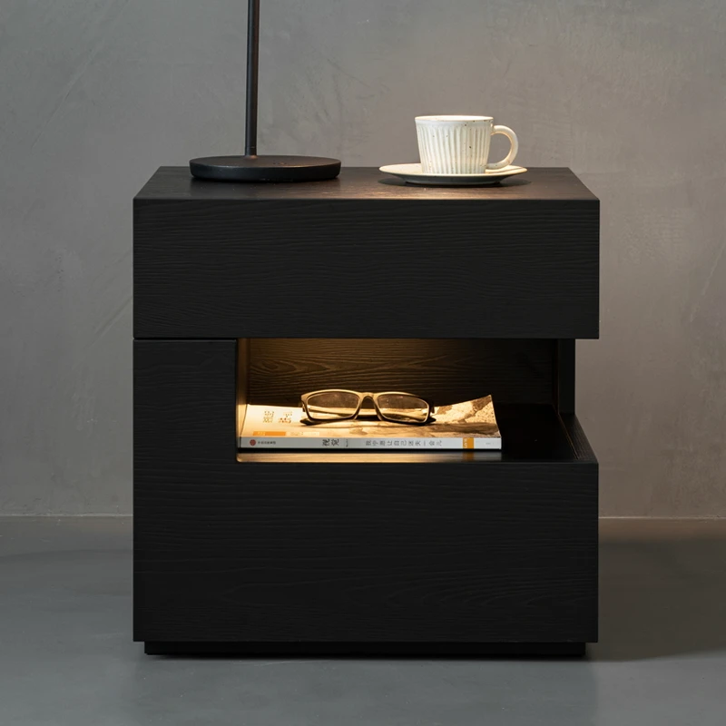 

Designers Italian Bedside Tables Nordic Simple Storage Creativity Nightstands Creativity Bedroom Furniture Mesita De Noche FYNT