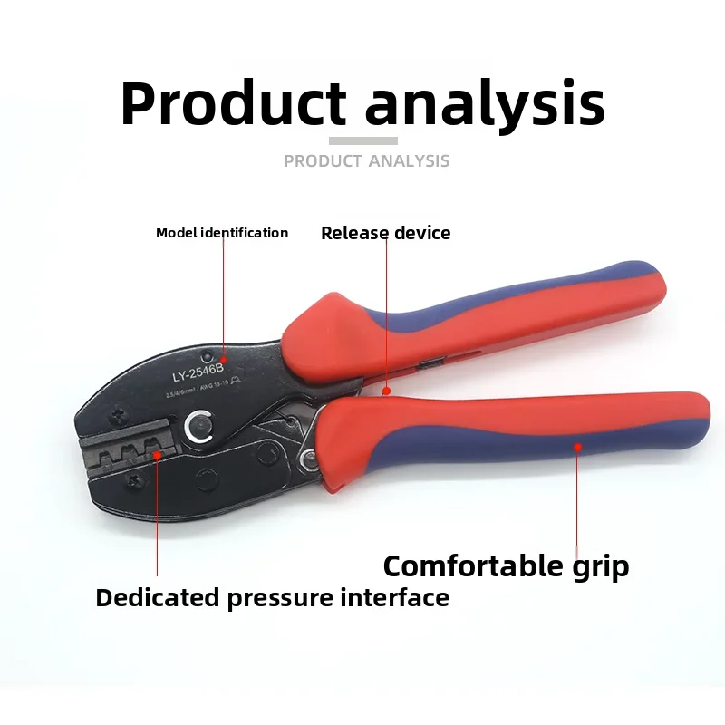 DAREX Solar PV Terminal Crimping Pliers Set MC4 Waterproof Connector Wire Stripper Wrench Hand Tools Kit for Solar Installation