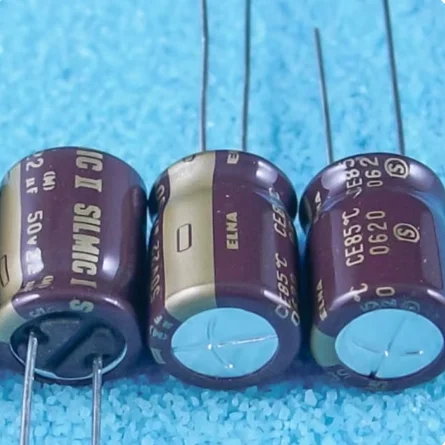 

20pcs/lot Original Japanese ELNA SILMIC II 22uF 50V Audio Electrolytic Capacitor Bold Brown 10x14mm free shipping