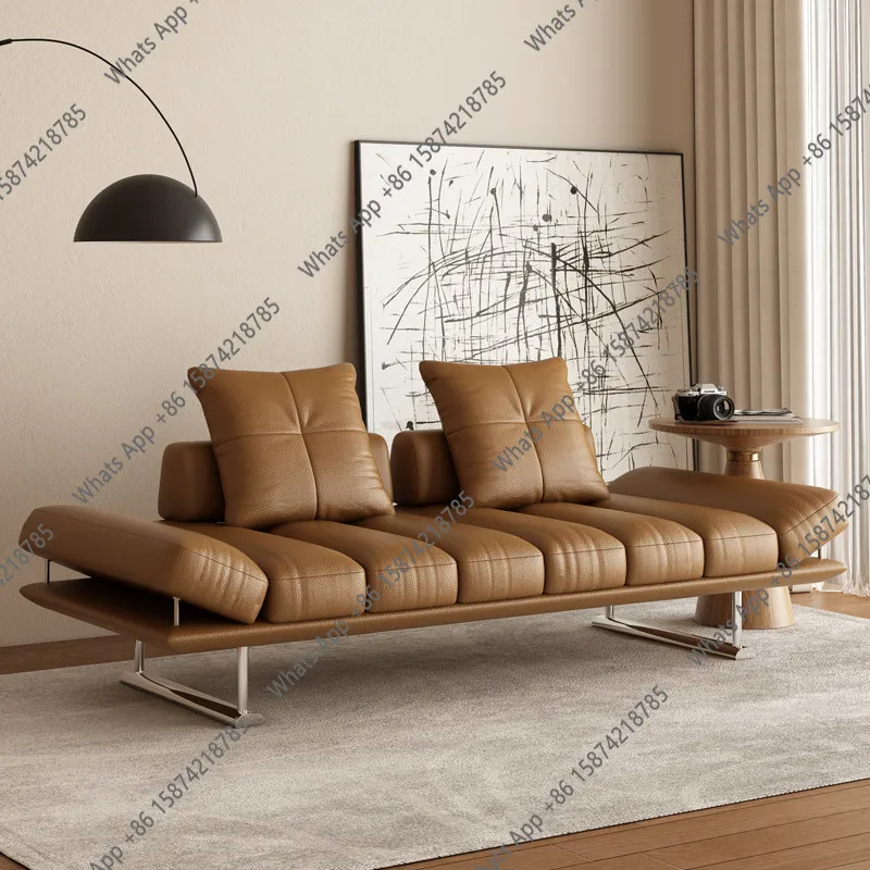 Italian style end stool bedroom minimalist bed front stool bed sofa simple modern bedside bench small apartment sofa
