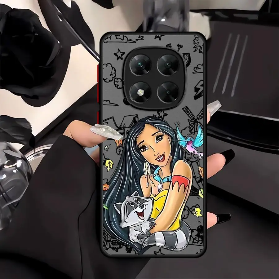 Custodia per telefono per Xiaomi Redmi Note 9s 12S 14 Pro 10s 11s 11 12 13 Pro Plus Cover morbida Cute Princess