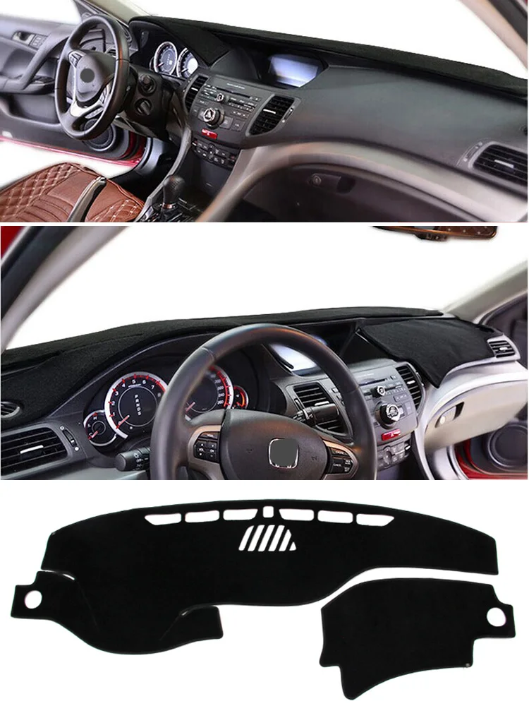 For Honda Spirior CU1 CU2 2009-2013 Accessories Dashboard Cover Instrument Panel Dash Mat Dashmat Protective Pad