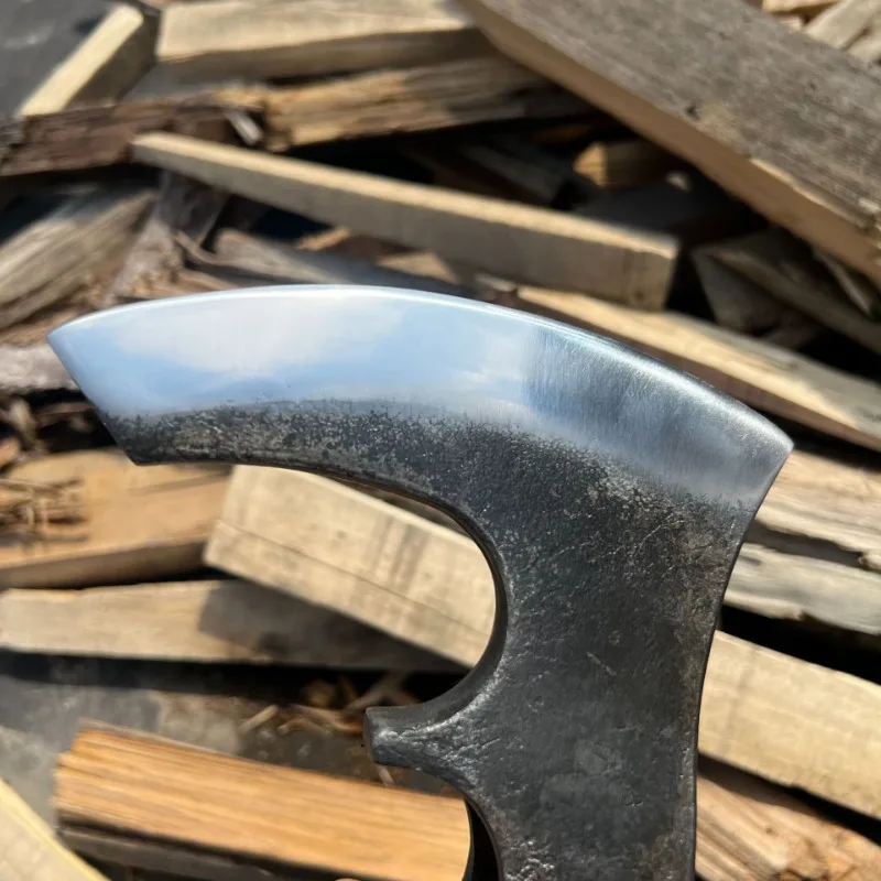 สูงแมงกานีสเหล็กขวานหัวเท่านั้นปลอม Eagle Beak ขวานกลางแจ้ง Camping Multitool ขวานหัวเข้าสู่ระบบไม้ Chopper เครื่องมือ