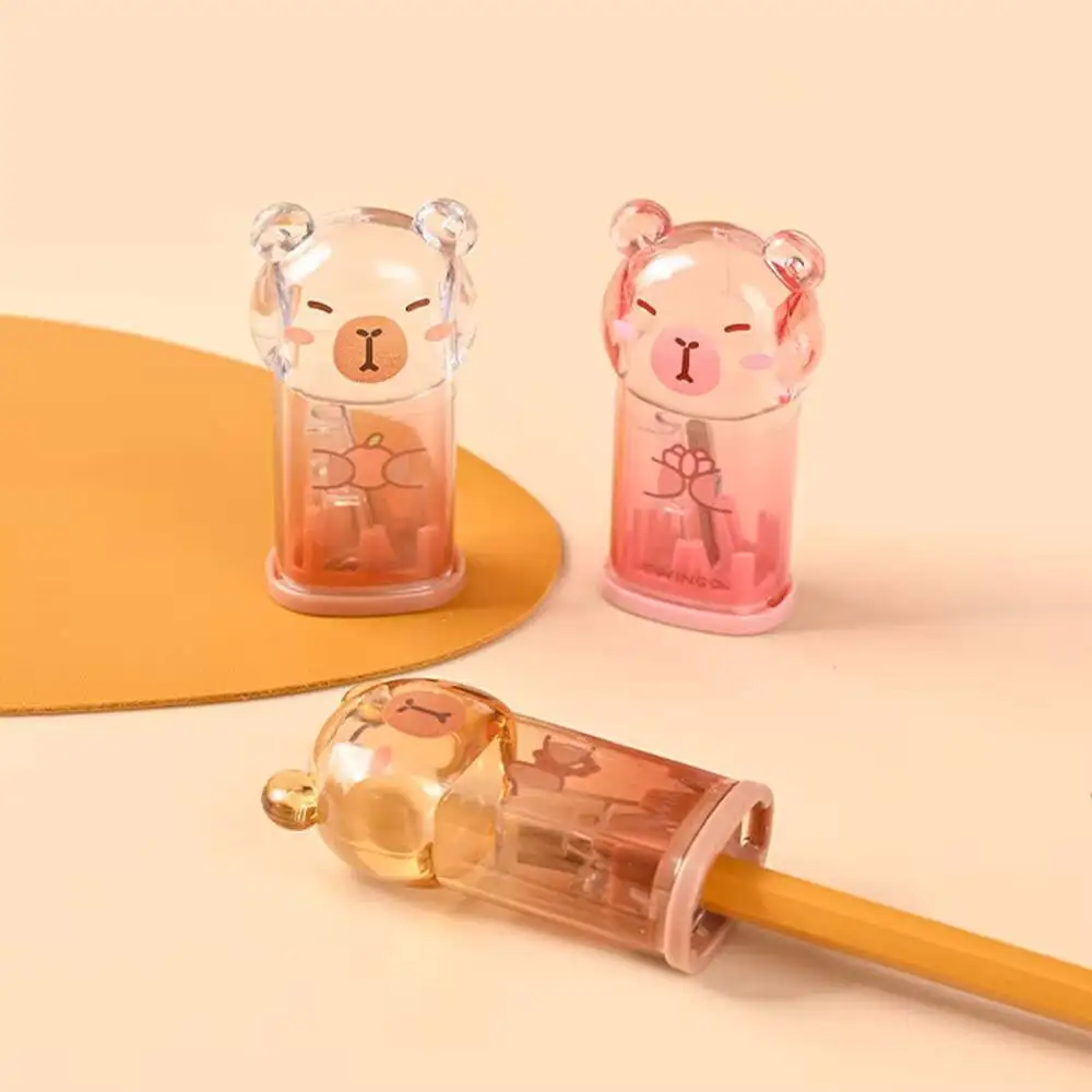 1-3 pcs School Office Capybara Supplies Cute Animals Pencil Sharpener Creative Stationery