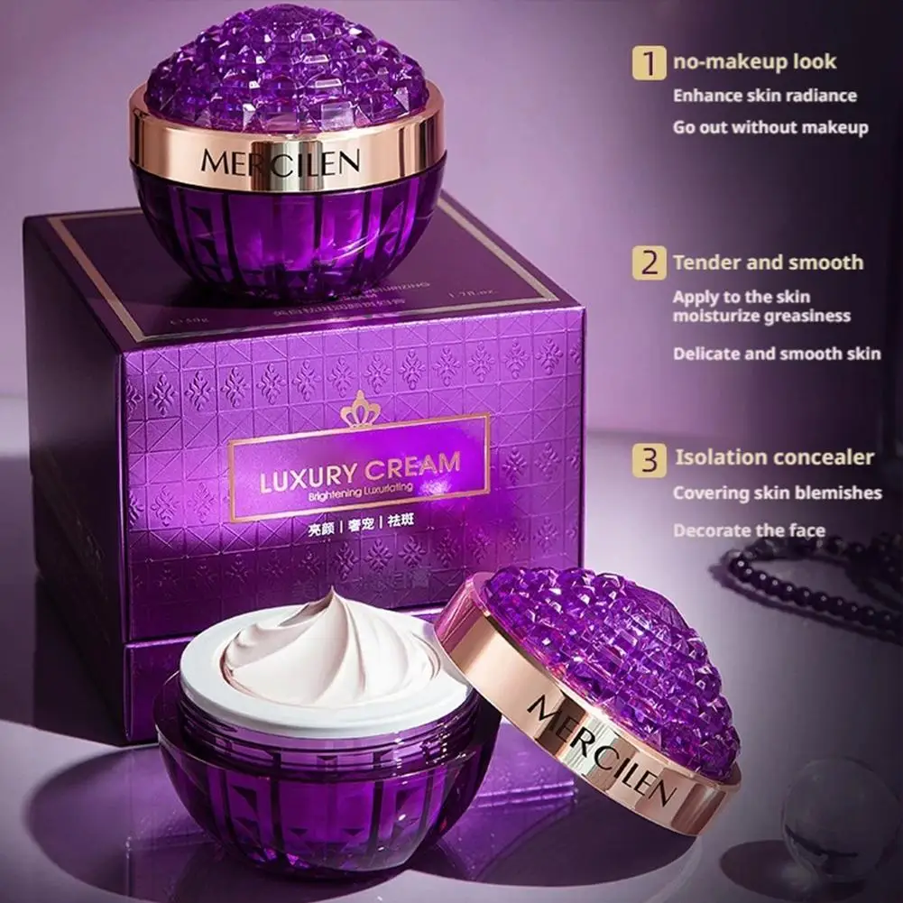 50g Mercilen Active Collagen Face Cream Moisturizing reduce Fine Lines Firming Skin care Facial Products For Women Men