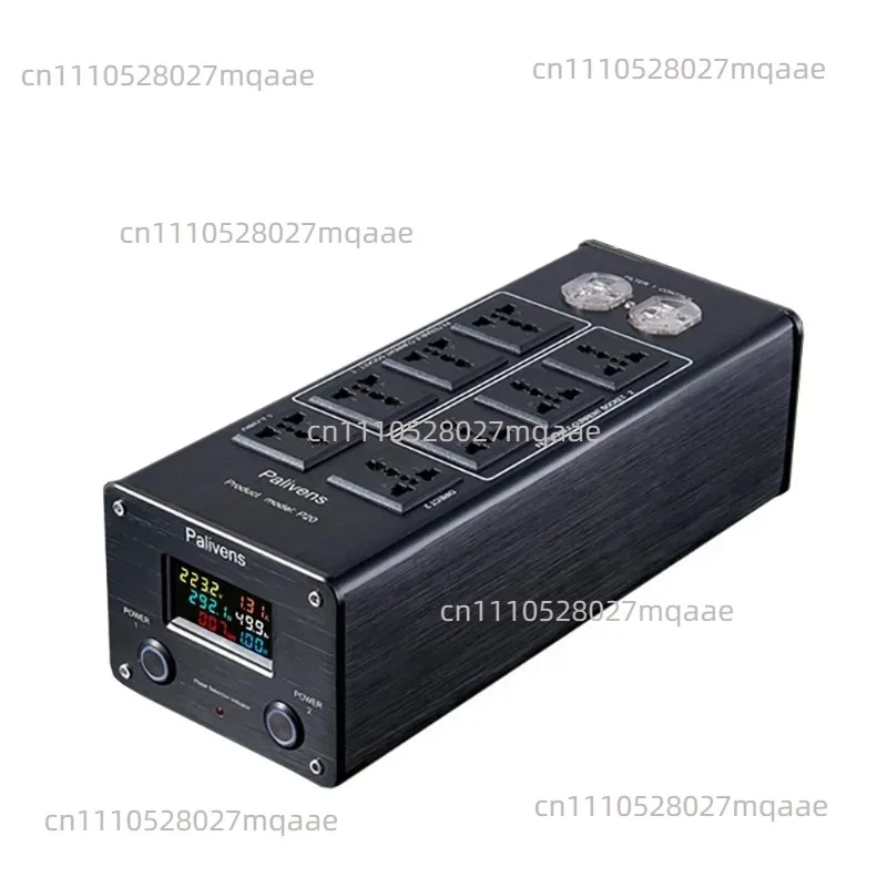 Professional Audio Noise AC Power Filter Power Purifier Lightning Protection EMI Extension Universal Socket 3000W 15A P20