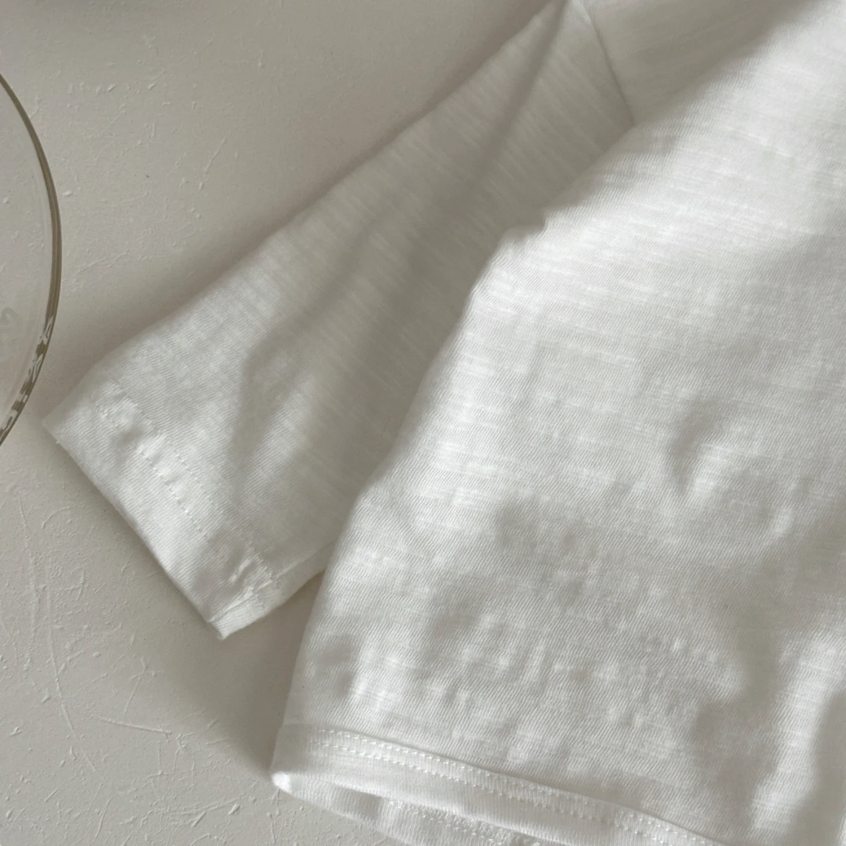 Frühling/Herbst Baby T-Shirt aus Reiner Baumwolle für Kleinkinder Einfarbiges Lockeres Dünnes Bequemes Oberteil für Jungen und Mädchen 0-3 Jahre – Detail 7