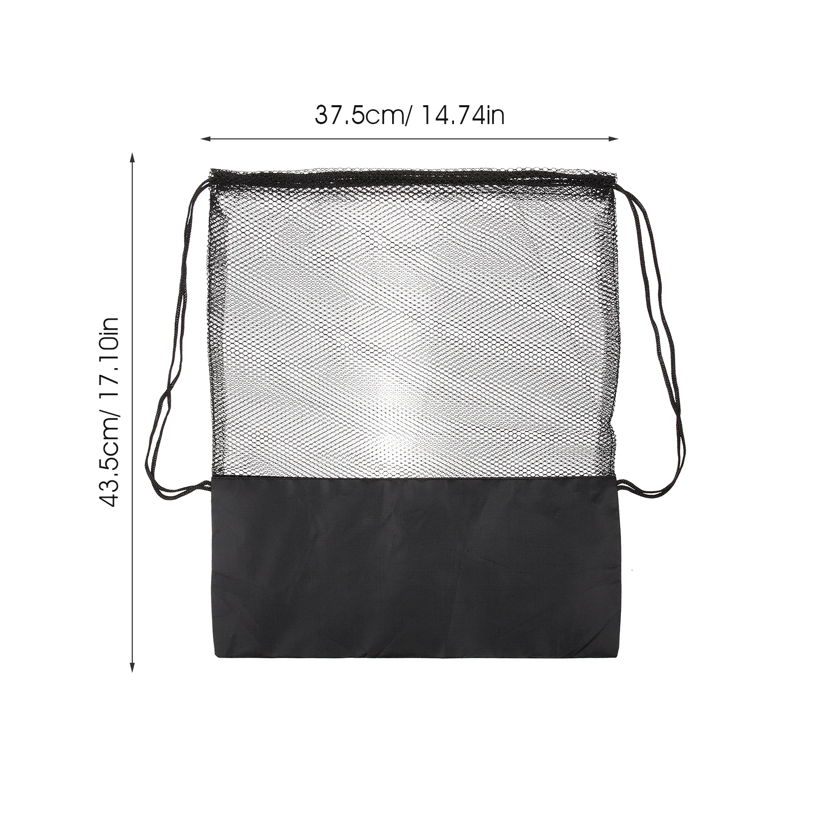 2 Pcs 축구 그물 포켓 저장 가방 어린이를위한 Drawstring 가방 축구 활 소녀 휴대용 배낭