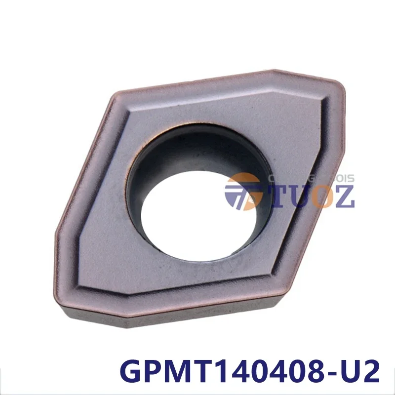 

100% Original GPMT140408-U2 VP15TF GPMT Carbide Inserts 140408 Lathe Cutter CNC Turning Tools