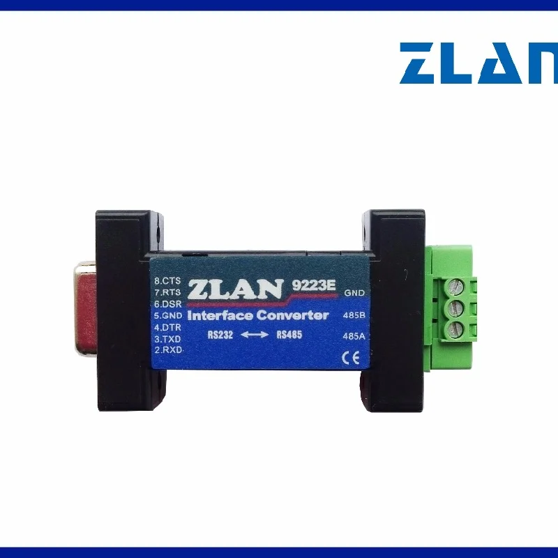 Convertisseur de gel à transmission mutuelle, convertisseur RS232 en RS485, ZLAN9223E