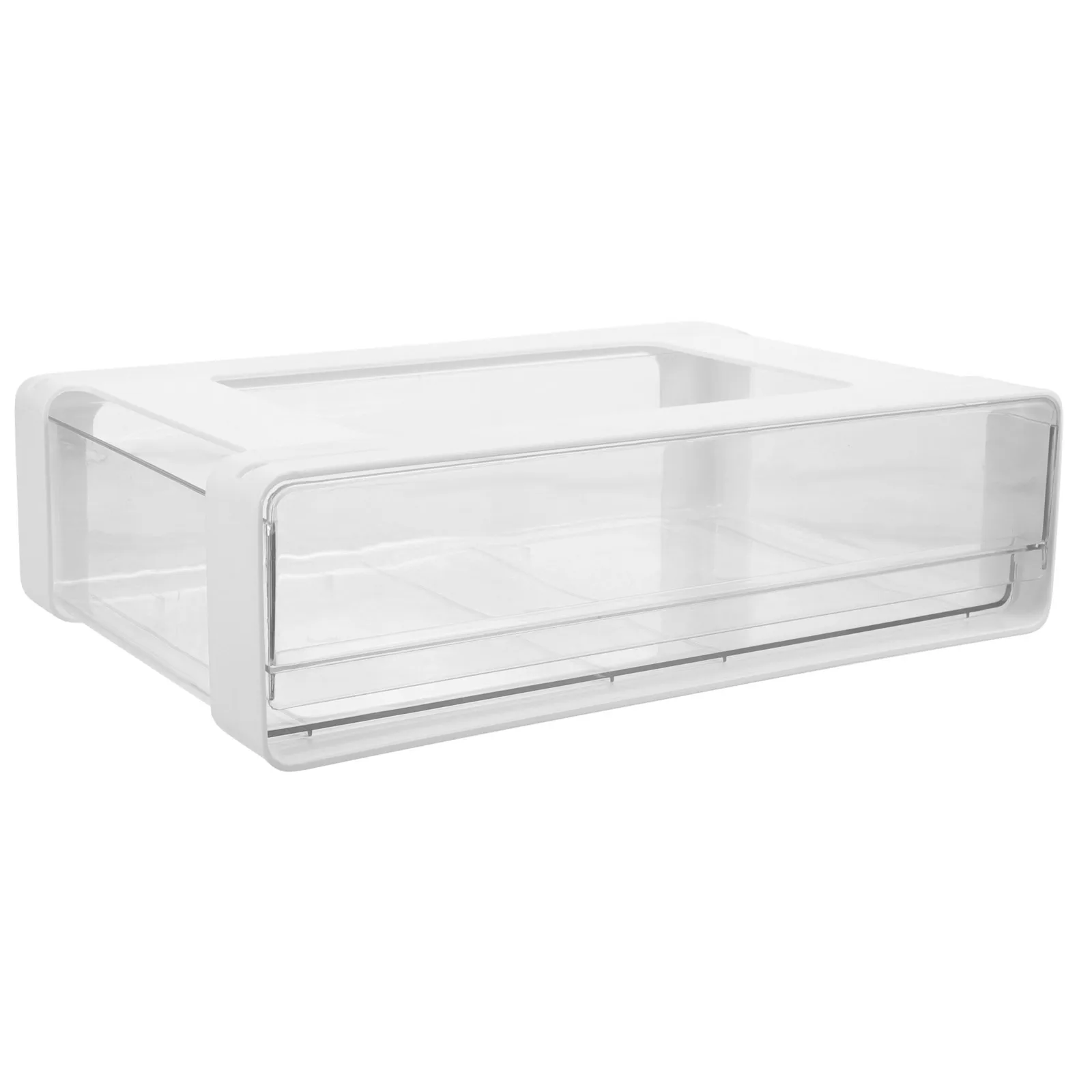 

Plastic Under Desk Storage Box Large Capacity Desk Organizer Drawer Hidden Storage for Cosmetics Stationery Tools