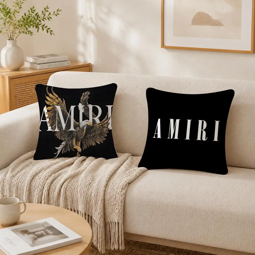 Cushion Cover Plush Decorative Pillow Case With Hidden Zipper Cutecore Room Decor For Home Fashion A-AMIRI-ES Logo