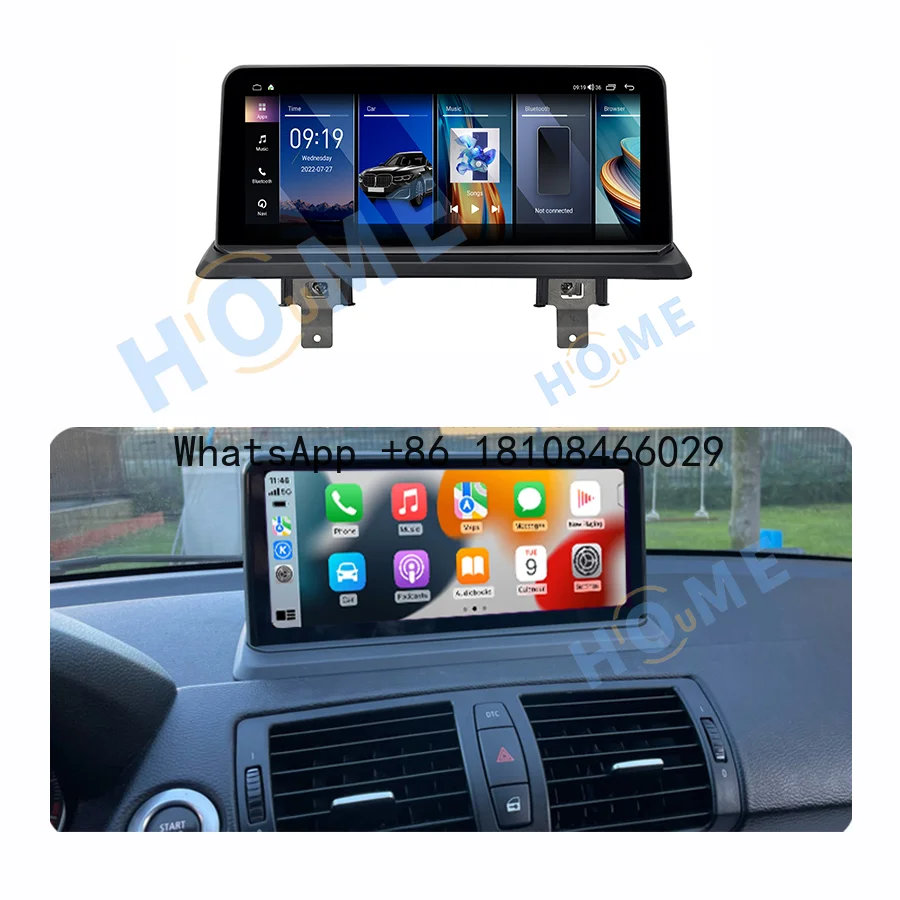 

Android 14 Navigation for BMW 1 Series E81 E82 E87 E88 Car Radio Carplay Android Auto Car Video Player Car Multimedia Player 4G