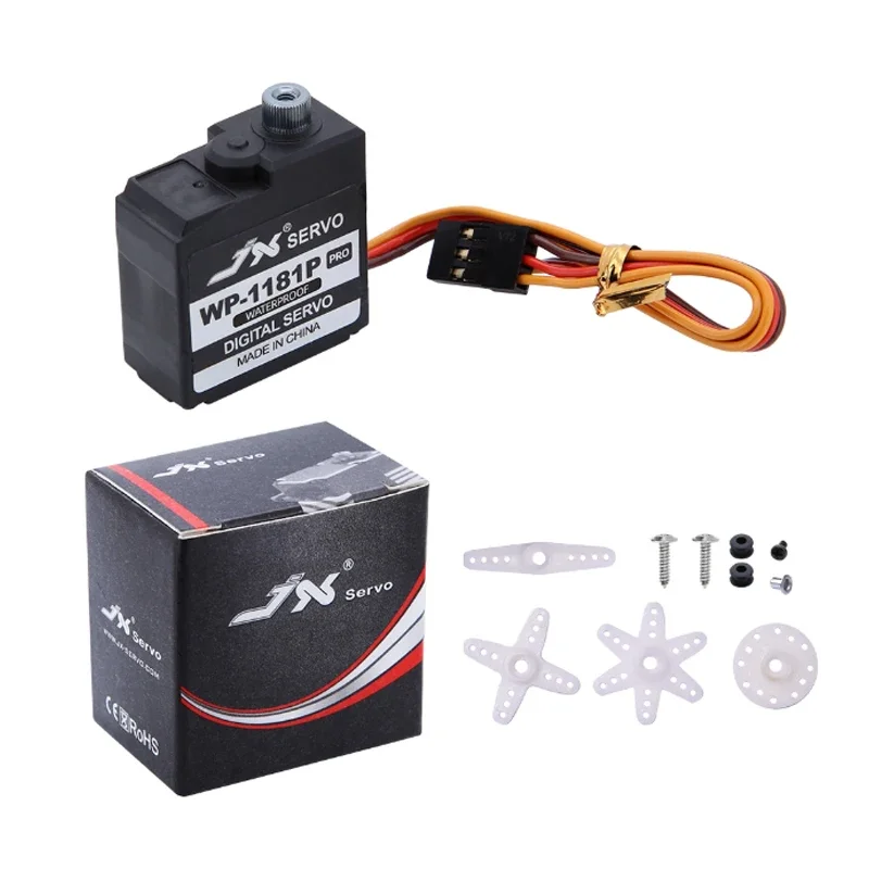 WP-1181P Pro Digital Servo - عزم دوران 18 جم، 3.5 كجم، معدات معدنية، لسيارات WLtoys 144001/WPL RC (B1/16، B24، C14، C24) #6