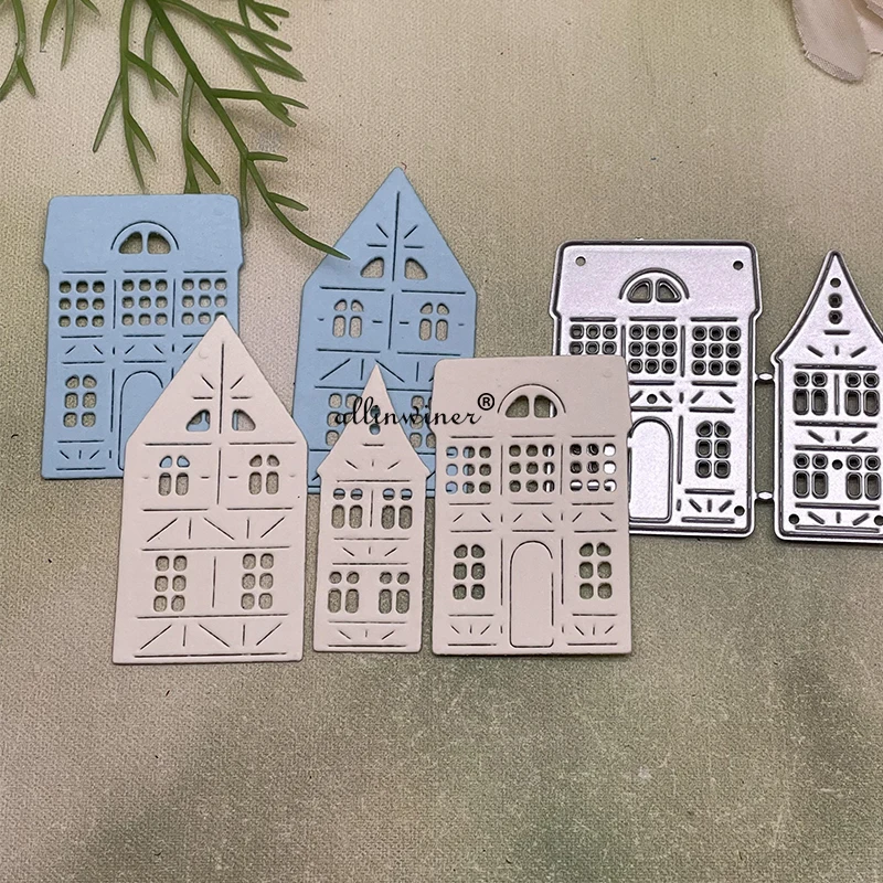 New House decoration Metal Cutting Dies for DIY Scrapbooking Album Paper Cards Decorative Crafts Embossing Die Cuts