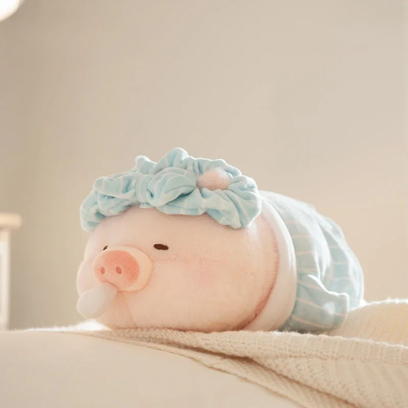 Lulu The Piggy Sweet Dream Series Plush Toys Sleep Throw Pillow Headrest Fluffty Cute Animal Soft Stuffed Dolls Pendant Toy Gift