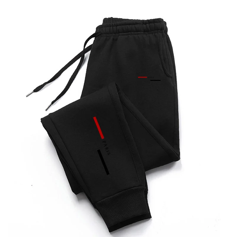 Men's Casual Sweatpants Jogger Pants Elastic Waist Drawstring with Pockets Tapered Cuffed Soft Comfort Gym Running Trousers