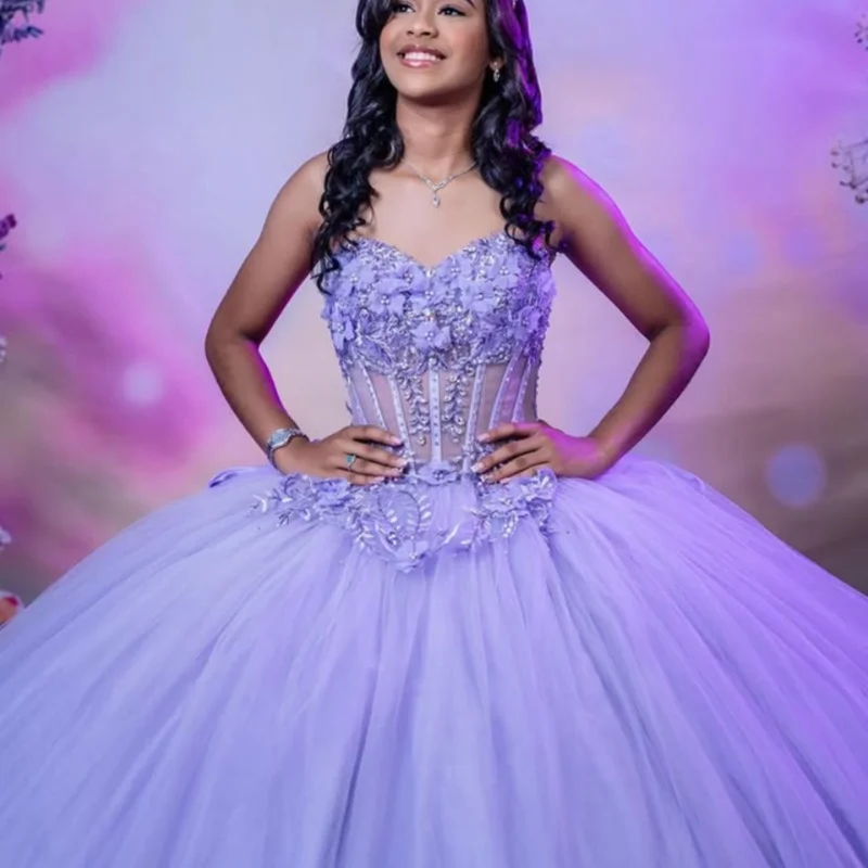 Рисунок 4 - Лавандово-фиолетовые платья Quinceanera