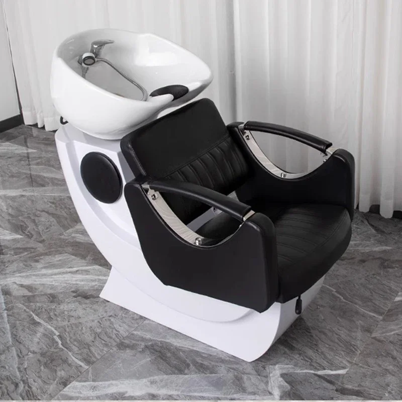 Shampoo Bed Sitting Chair Lava Heads Beauty Salon Professional Hairdressing Hair Barber Massage Wash Spa Cheveux Armchair Sink