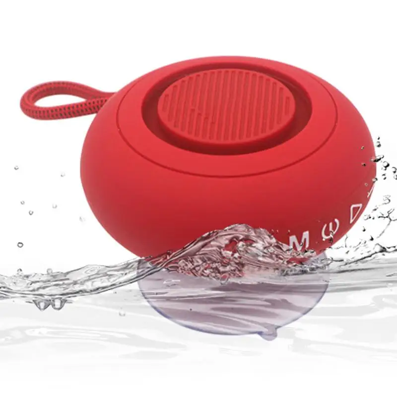 

Bass Shower Speaker Portable Audio Sounder With Subwoofer Stereo Bass Stereo Sound Shower Speaker For Girls Boys Men And Women