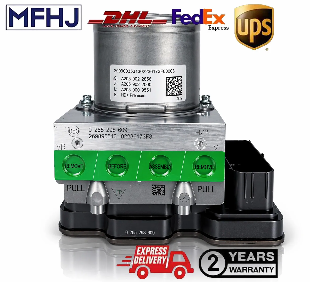 A2959010413 For Mercedes V294 EQE V297 EQS ABS Pump ESP Control Module 2022–2025