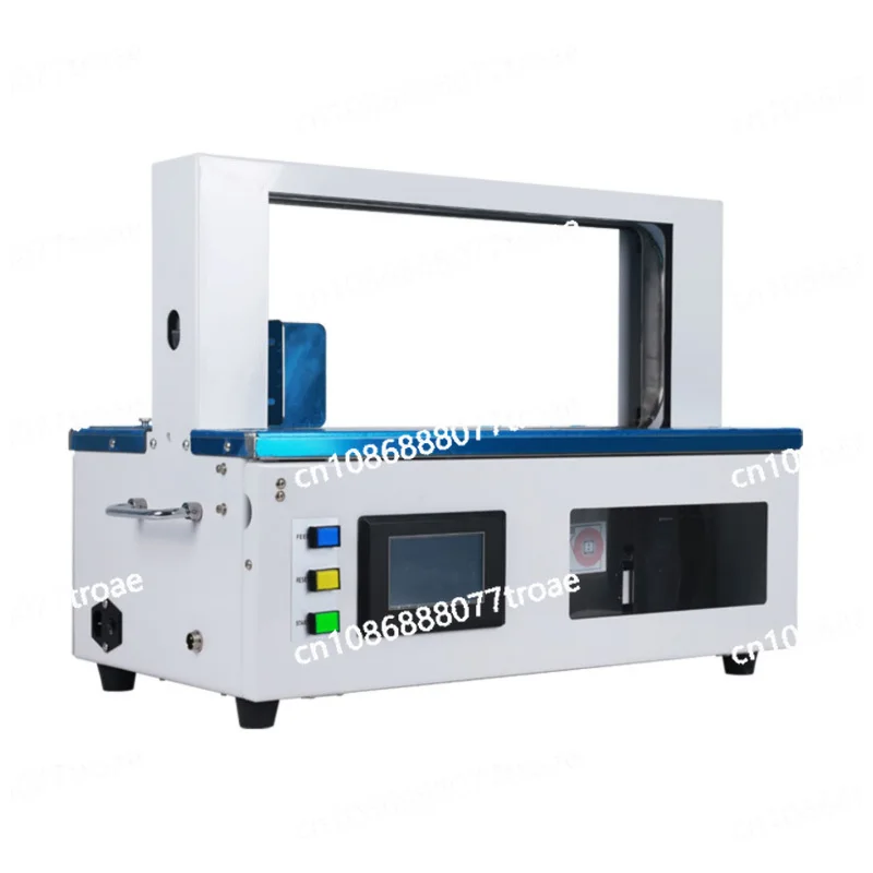 Automatic Opp Tape Strapping Machine Electric Paper Tape Binding Machine Plastic Tape Hot Melt Binder Packer